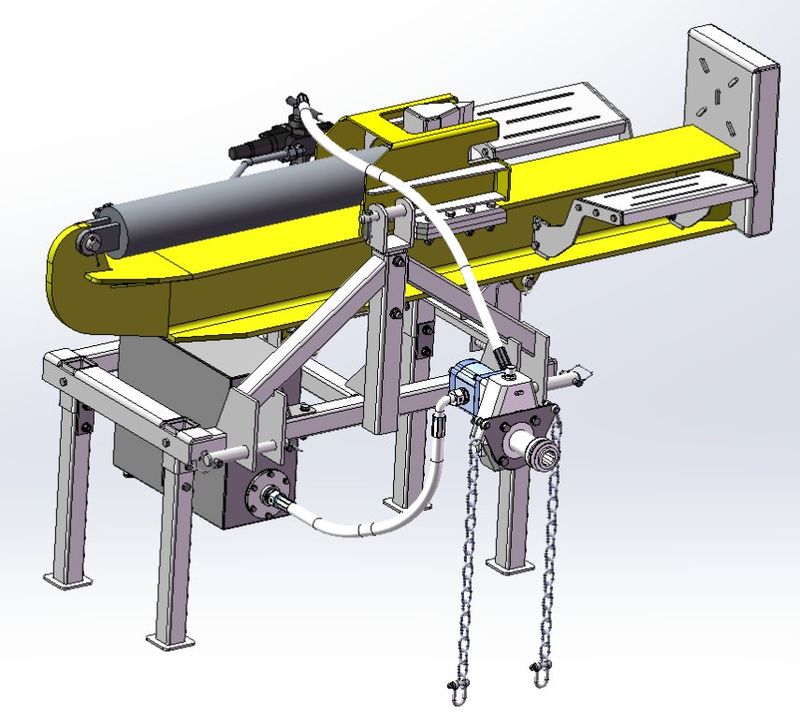 Despicator de Lemne 35T cu Priza Tractor (3PT)