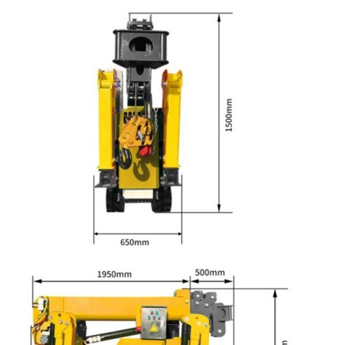 Macara Spider pe Senile cu Telecomanda